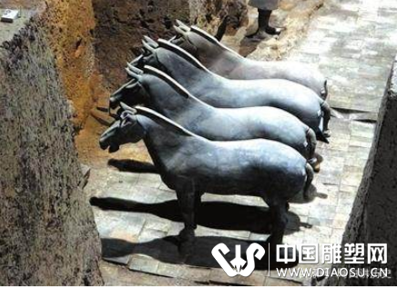 秦代在“雕塑”方面有哪些重大发展？