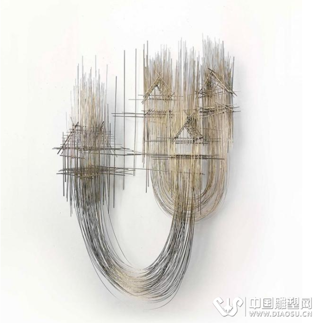 巴塞罗那艺术家大卫莫雷诺用钢丝创作的令人惊叹的雕塑