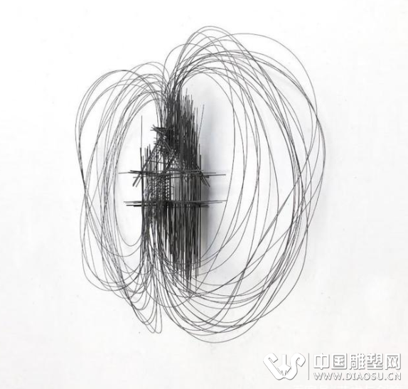 巴塞罗那艺术家大卫莫雷诺用钢丝创作的令人惊叹的雕塑