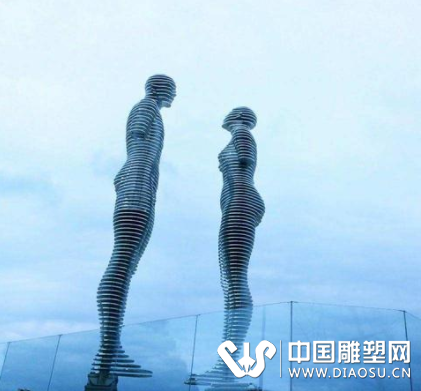实拍格鲁吉亚版梁祝，堪称世界最浪漫雕塑之一，你去过吗？