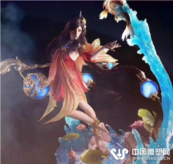 30名艺术大师打造2.49米大乔雕塑，700斤的大乔你们见过吗？