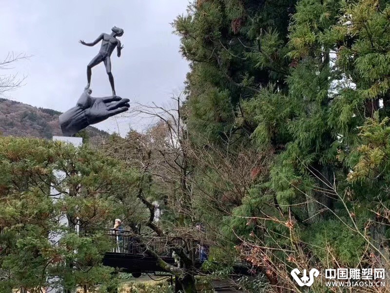 我是为了雕刻森林公园才来神奈川的……